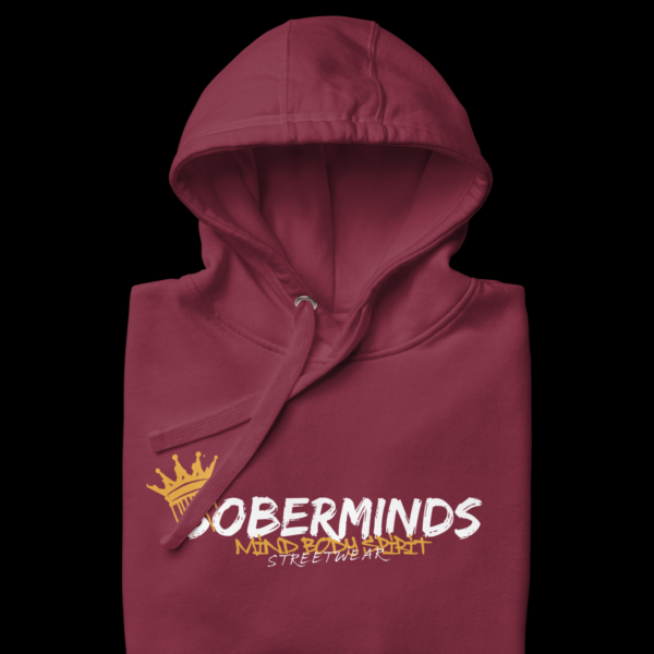 Soberminds Crown Logo Hoodie - Image 4