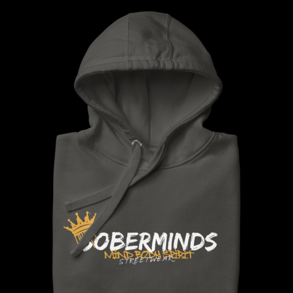 Soberminds Crown Logo Hoodie - Image 3