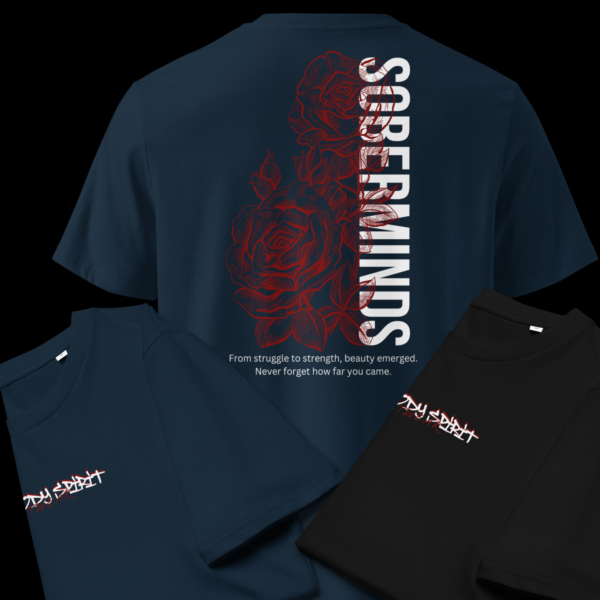 Soberminds Resilience Collection T-Shirt - Image 2