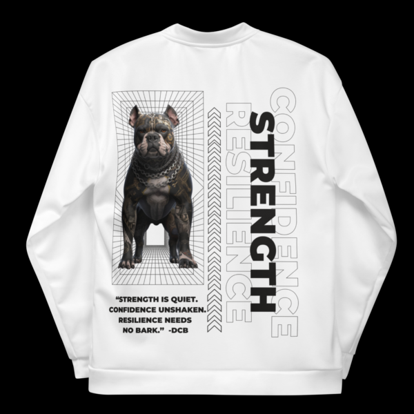 Strength is Quiet Bomber Jacket - Image 3