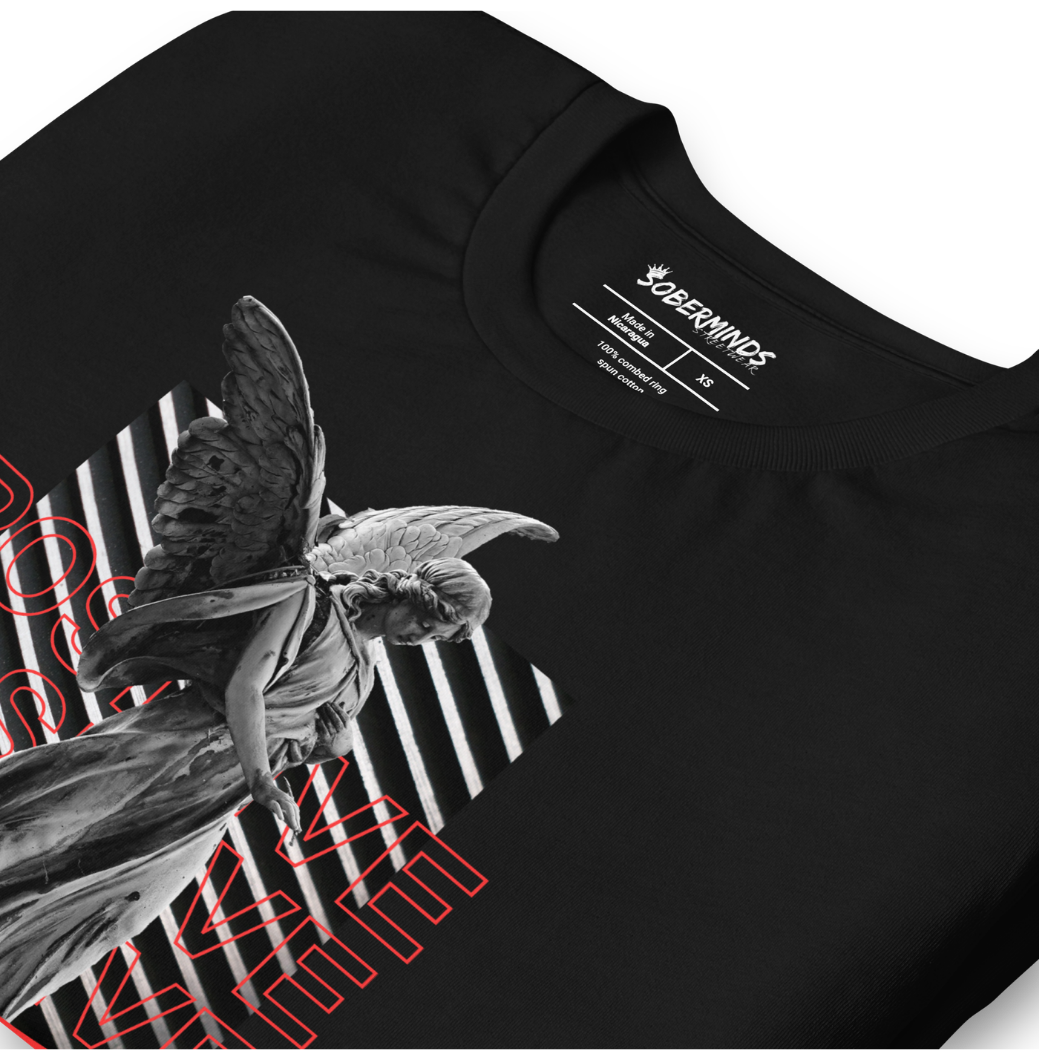 Positive Change Recovery Tee by Soberminds, recovery tee product image