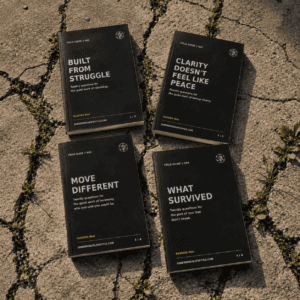 The complete Soberminds Field Guide Collection featuring four editorial guides for rebuilding life with purpose.