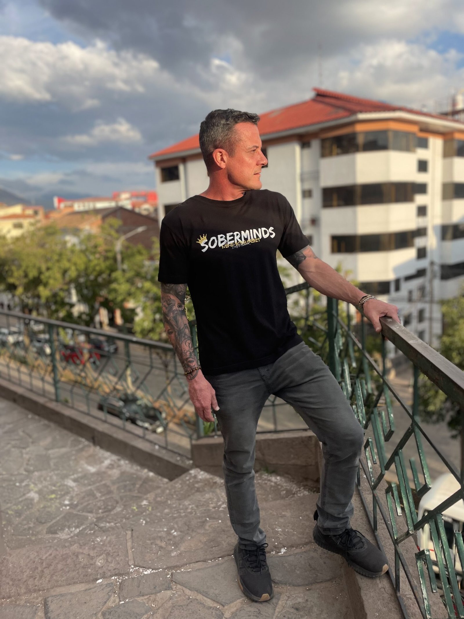 Soberminds recovery clothing worn daily