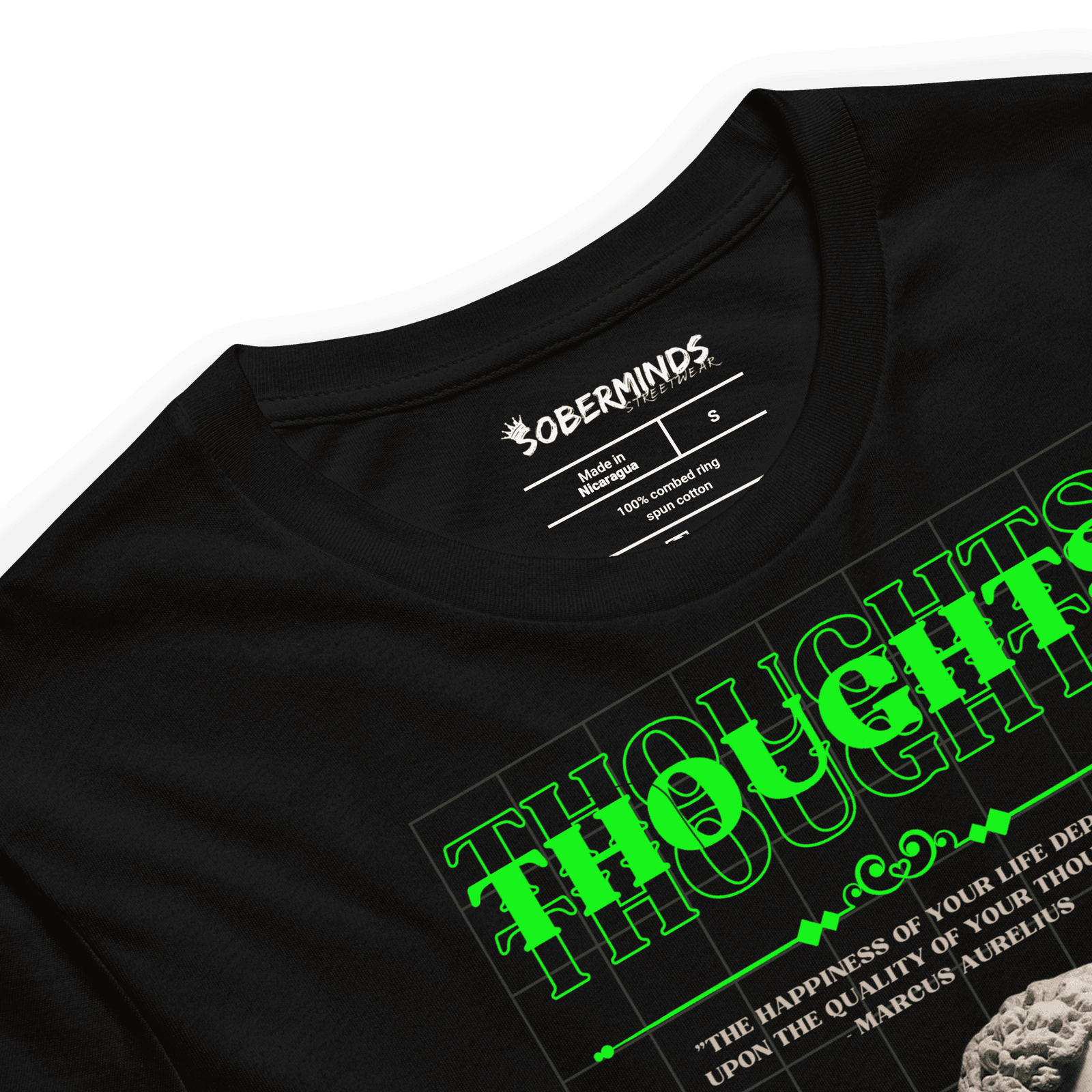 Thoughts Collection artwork close-up detail — Soberminds®