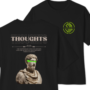 Quality of Thoughts Recovery Tee by Soberminds, recovery tee product image