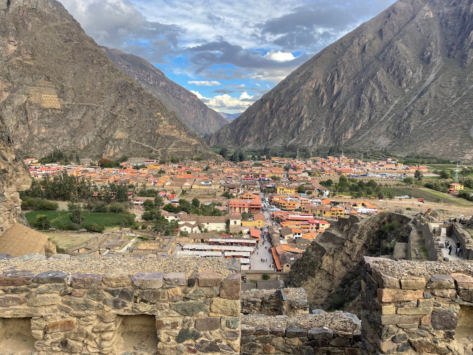 An overlook of Peru's Sacred Valley, representing the disorientation and vantage point of early recovery.