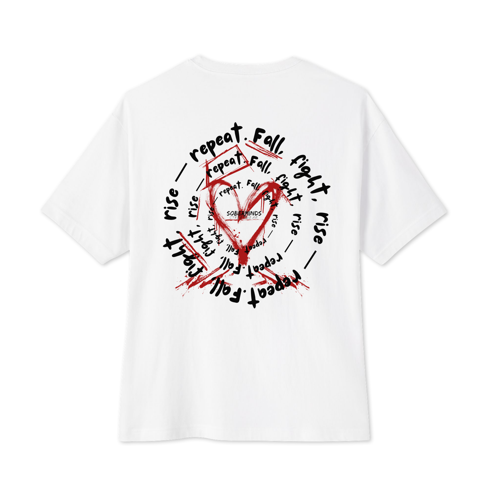 Soberminds® | "Fall, Fight, Rise, Repeat" - Image 2